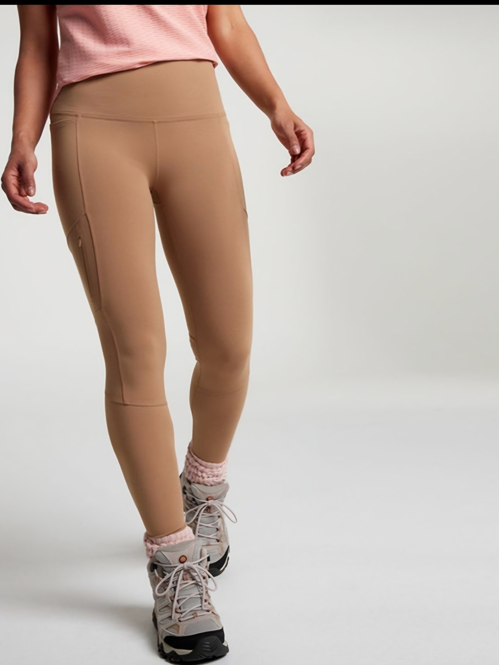 Calia High-Rise Tan Performance Leggings